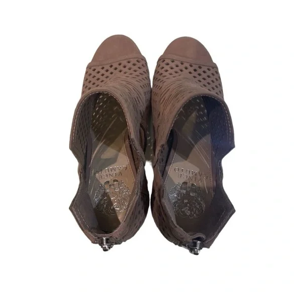 Vince Camuto peep toe booties - Picture 10 of 11